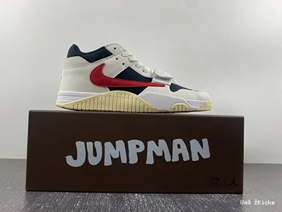 Jordan Red TR Unique Travis Jack Jumpman FZ8117-101 Scott  University 51 0911